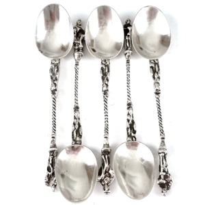 Couverts en acier inoxydable à poignée design plaquée couleur or Ensemble de 4 fourchettes, cuillères et couteaux Passe au lave-vaisselle Ensemble de couverts - Product Image 3