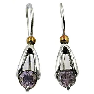 Pendientes de Plata 925 con Amatista para Mujer - Opción de Regalo - Product Image 2