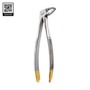 Juego de Pinzas de Extracción Dental Manuales Profesionales, Acero Inoxidable de Grado Quirúrgico, Autoclavables, para Raíces de Dientes, Mandíbulas y Molares, con Certificación CE - Product Image 2