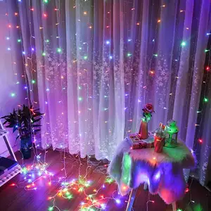 LED Copper Wire Light String Firecracker Christmas Lights with Plug-Ins Centipede Feet Waterproof Cross-Border Decorations