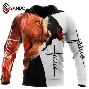 เสื้อฮู้ดพิมพ์ลายโพลีเอสเตอร์3D แบบระเหิด,เสื้อฮู้ดสำหรับผู้ชายพิมพ์ลายโลโก้แบบกำหนดเองได้ - Product Image 6