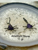 Boucles d'oreilles pendantes modernes en argent sterling 925 faites à la main avec quartz rose, 10,5 g, bijoux élégants pour femmes, fabriqués en Turquie