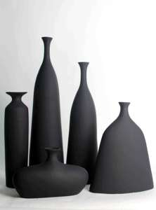 Modern Black and White <b>Ceramic</b> Vase Handmade Stylish Decorative <b>Flower</b> <b>Pot</b> <b>for</b> Home and Office - Product Image 5