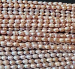 ไข่มุกน้ำจืดที่ปลูกตามธรรมชาติของอินเดียเส้นหลวมที่ไม่ผ่านการบำบัดสำหรับทำเครื่องประดับเอฟเฟกต์แสงสีขาวเปลี่ยน - Product Image 5