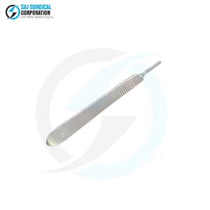 Manche de scalpel manuel professionnel en acier inoxydable certifié CE pour un contrôle de précision chirurgical, performance fiable, médical - Product Image 6