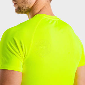 เสื้อยืดออกกำลังกายผ้าฝ้าย100% สำหรับผู้ชายดีไซน์โลโก้ของคุณเอง - Product Image 3