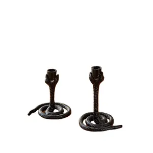 Minimalist Handmade Metal Taper Candlestick Different Shape <b>Hanging</b> Lantern Decoration Hollow Out Gothic Stand <b>Candle</b> Holder - Product Image 1