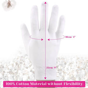 Gants de sécurité 100% coton de haute qualité tissu bonne adhérence gants en tissu de coton pour une utilisation quotidienne manipulation fournissant le gant - Product Image 5