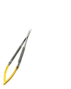 3 Castroviejo 7 " ( 18cm ) Micro cirugía Sature fórceps/Tijeras/portaagujas curvado/TC fórceps equipos dentales - Product Image 6