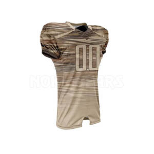 Service OEM en gros, nouveau style, uniforme de football américain de haute qualité, couleur unie, pour les jeunes - Product Image 4