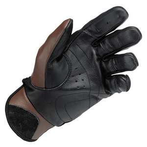 Men's Chocolate Track Riding Motorbike Gloves Motorcycle Auto Racing Wear Genuine Leather Gloves For Men - Product Image 3