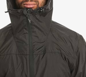 Veste coupe-vent en nylon personnalisée, fermeture éclair, imperméable, légère, pour homme, course à pied, veste de sport en nylon avec capuche - Product Image 5