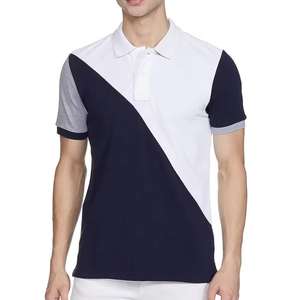 Camiseta Polo de manga corta para hombre, camiseta polo ajustada inteligente para uso diario, camiseta informal con cuello polo para hombre - Product Image 1
