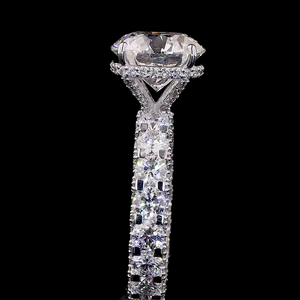 Anillo de eternidad de diamantes de lujo, brillo hecho a mano - Product Image 3