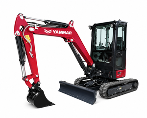 Excavadora Compacta Yanmar con Motor Diésel Rojo, Retroexcavadora SF17 de Alta Potencia de Excavación - Product Image 1