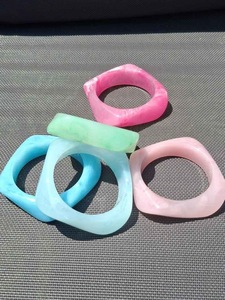 Pulseras y Brazaletes de Resina para Mujer, Nueva Colección, Joyería Estilo Ángel para Fiestas y Bodas, Alta Calidad - Product Image 6