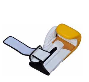 Los guantes de boxeo personalizados del Proveedor Profesional diseñaron su propia opción OEM de cuero de vaca de 8oz de cuero PU - Product Image 4