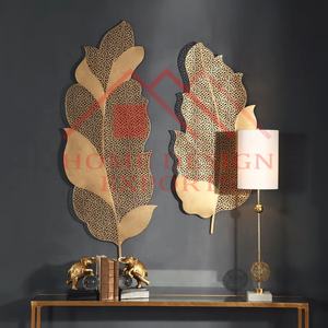 2025 Meilleure vente Home Decor Accessorize Handmade Iron Leaf Wall Art Decor Best-seller - Product Image 4