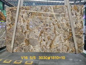 Marbre Calacatta Gold Book Match, prix avantageux, marbre doré <span class=keywords><strong>Bugatti</strong></span>, carrelage en marbre Calacatta Gold avec veinage pour mur, sol, escalier - Product Image 5