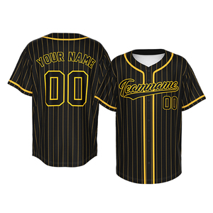 Ensemble de maillots de baseball brodés sur mesure, séchage rapide, respirant, coupe ajustée, uniforme sportif - Product Image 4