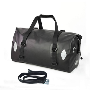 Bolsa de lona seca para motocicleta OEM, equipaje impermeable para montar en Aventura, logotipo personalizado, equipo de viaje duradero, capacidad de 55L, 66L, 77L - Product Image 4