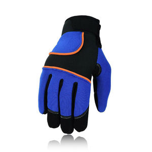 Gants de travail de Machine de Protection des mains en cuir de qualité supérieure Gants de travail mécaniques respirants de sécurité industrielle unisexes - Product Image 2