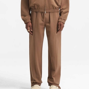 Pantalones de chándal de gran tamaño lavados para hombre con estilo, diseño de entrenamiento de Jogger de gimnasio personalizado con tres bolsillos, venta al por mayor informal - Product Image 1