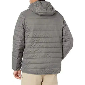 Veste en duvet personnalisé grande taille de haute qualité pour hommes Parka d'hiver avec col montant Manteau de neige coupe-vent formel Tissu en toile - Product Image 5