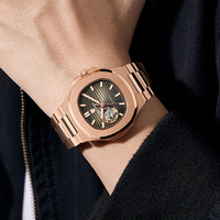 Montre homme LAJEX DESIGN, nouvelle collection, luxe, automatique, mouvement mécanique SEIKO, analogique, 40 mm, acier inoxydable, verre saphir AR, cadeau