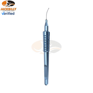 <span class=keywords><strong>Micro</strong></span> capsulorhexis mỏ 23g ngắn xử lý thép không gỉ Kẹp Chiều dài 118mm Dụng cụ nhãn khoa độ chính xác cao Hướng dẫn sử dụng MOL - Product Image 2