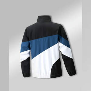 Conjunto Deportivo de Dos Piezas para Hombre con Cremallera, Ajuste Entallado, Ropa Deportiva para Correr, Entrenamiento, Gimnasio, Atletismo, Estilo Casual - Product Image 3