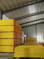 Poutre en bois d'ingénierie jaune H20 étanche pour coffrage de béton lourd et support de dalle dans la construction