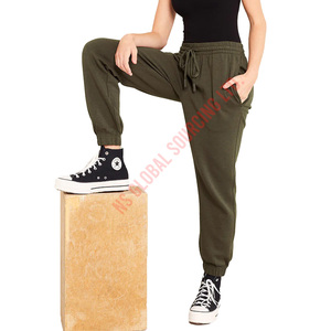 กางเกงวอร์มสตรีทแวร์พร้อมกระเป๋าใส่ของสำหรับผู้หญิงมีช่องใส่ของและรายละเอียดที่เป็นประโยชน์ทำจากผ้าที่แข็งแรงและนุ่มนวล - Product Image 1