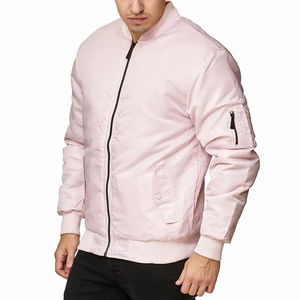 Chaqueta Bomber de Invierno para Hombre, Nueva Colección Primavera, Cuello Alto, Nailon Impermeable, Logotipo Personalizado, Tallas Grandes, OEM - Product Image 2