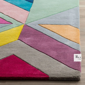 Alfombra de lana de diseño moderno personalizable elegante alfombra hecha a mano para el hogar y el piso de la habitación para uso en el pasillo - Product Image 3