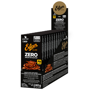 Chocolate con Leche Sólido Sin Azúcar Saludable Y Delicioso Proteína De Suero + Colágeno + Proteína Crujiente 12x20g - Product Image 2
