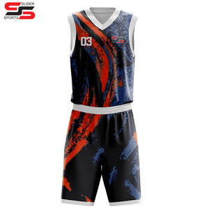 Maillots et shorts de basket-ball personnalisés professionnels confortables et respirants Tailles plus grandes Logo des joueurs de l'équipe de la ligue 100% polyester - Product Image 5