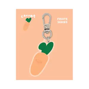 Korean Fashion Gifts MALLING BOOTH Carat Acrylic Keyring by Lotte Duty Free