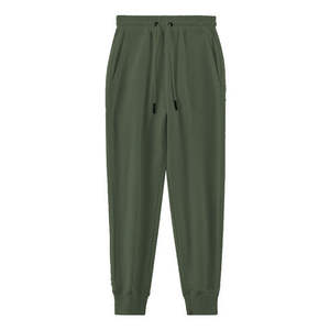 Pantalones de pila con logotipo personalizado a la moda, pantalones para correr al aire libre para hombre, pantalones de chándal acampanados con cordón elástico de Color de retazos - Product Image 3