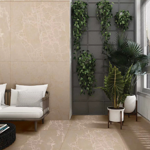 กระเบื้องผนังพอร์ซเลนแกะสลักพื้น100x100 | กระเบื้อง1000x1000รูปแบบขนาดใหญ่ที่ทนทาน | คอลเลกชันส่งออกสุดหรู - Product Image 1