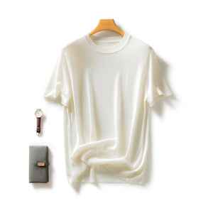 Camiseta de algodón 100% de alta calidad personalizable OEM Camiseta informal de manga corta de gran tamaño Patrón de impresión sólido bordado Bueno - Product Image 2