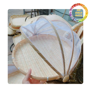 Panier de vannage en bambou naturel | Cadre robuste et pliable | Origine vietnamienne - Product Image 1