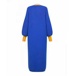 Sigma Gamma Rho Bulk High Quality <b>Long</b> <b>Cardigan</b> Sorority Duster Polyester/Cotton Casual Winter V-neck <b>Maxi</b> Front Open Sweater - Product Image 2