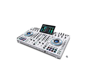 Denon DJ Prime 4 สีขาว รุ่นลิมิเต็ดอิดิชั่น คอนโทรลเลอร์ดีเจแบบสแตนด์อโลน ขายดี - Product Image 1