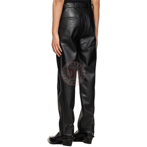 กางเกงหนังปักลาย ผลิตจากโรงงาน เนื้อผ้าปานกลาง สไตล์สปอร์ตสำหรับผู้ชาย แห้งเร็ว กันลม แฟชั่นทันสมัย - Product Image 4