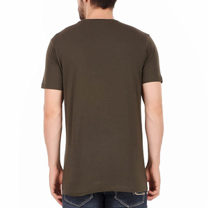 เสื้อยืดถักนิตติ้งนุ่มสบายสำหรับผู้ชายน้ำหนักเบาพร้อมดีไซน์เฉพาะตัวออกแบบโลโก้ได้ตามต้องการ - Product Image 3