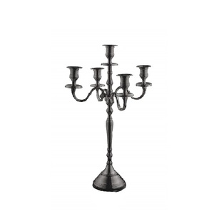 Candelabros de mesa de diseño moderno, latón de alta calidad, aluminio, plateado, hecho a mano, decoración de eventos de boda para decoración del hogar - Product Image 6