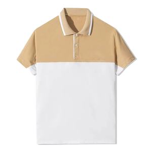 T-shirt Polo Homme 100% Coton Personnalisé Nouveau Design Sportif BS avec Logo Frontal et Design Vierge 2026 - Product Image 2
