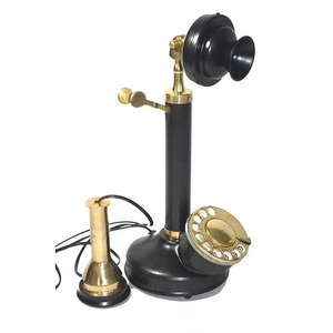 Cổ điển Brass Ấn Độ Phong Cách Cũ quay quay có dây điện thoại cổ điển Brass ROTARY điện thoại bởi Ấn Độ Nhà cung cấp Nhà Máy Giá - Product Image 6
