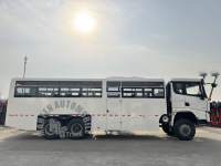 Tout nouveau Shacman X3000 6X6 Off-Road Mining Manned Bus30 Seats Passenger Van City Coach Bus pour la logistique urbaine